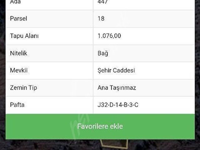 KIRŞEHİR KINDAM MAH.SATILIK BAG