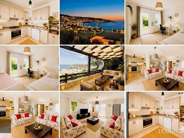 📍 Bodrum Gündoğan Teras Villaları’nda Taşınmaya hazır 4+1 müstakil villa