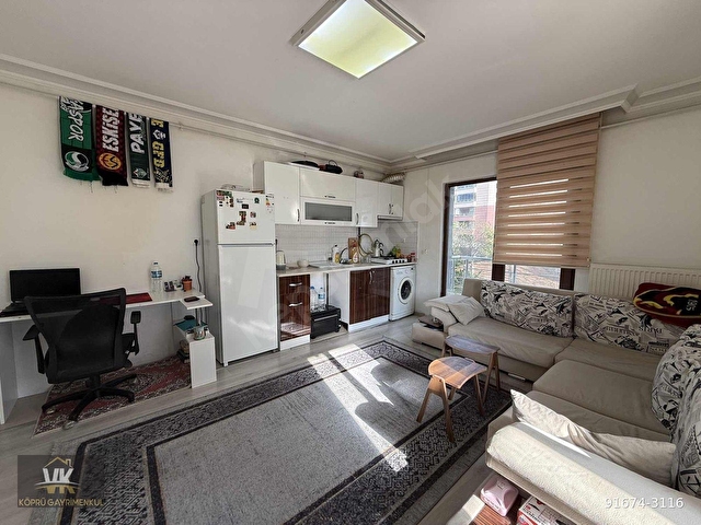VK KÖPRÜ GRUPTAN GENİŞ ARA KAT SATILIK 1+1 DAİRE - Görsel 4