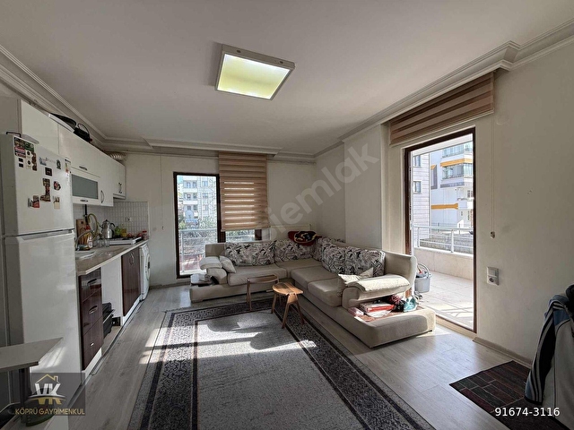 VK KÖPRÜ GRUPTAN GENİŞ ARA KAT SATILIK 1+1 DAİRE - Görsel 6