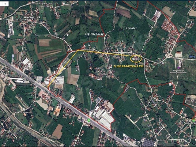 CANBULATTAN GÜMÜŞPINARDA SATILIK 300 m² ARSA - Görsel 19