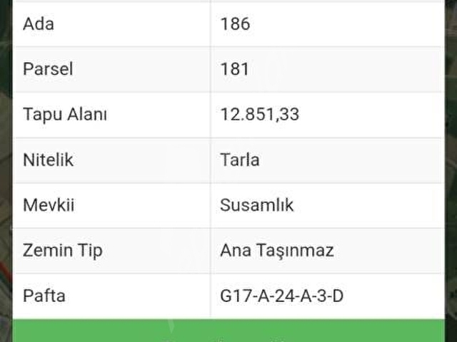 BAHÇEKÖYDE İMAR SINIRINDA SATILIK ARSA - Görsel 2