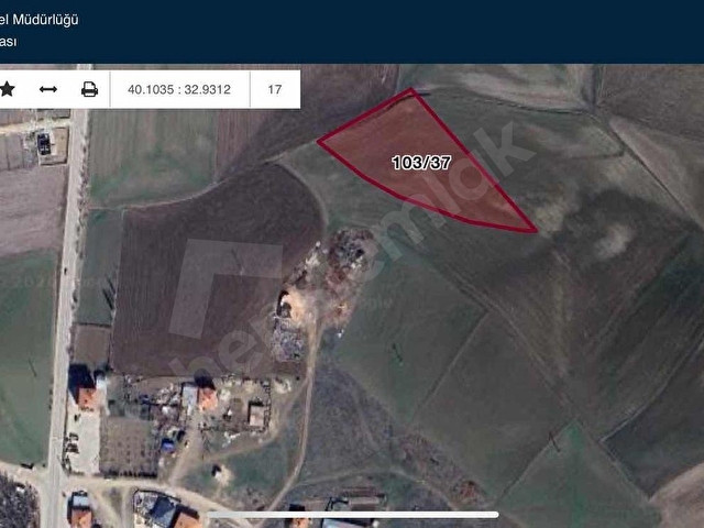 PURSAKLAR SARAY İMARA SINIR TEK TAPU SATILIK 6758m TARLA - Görsel 3