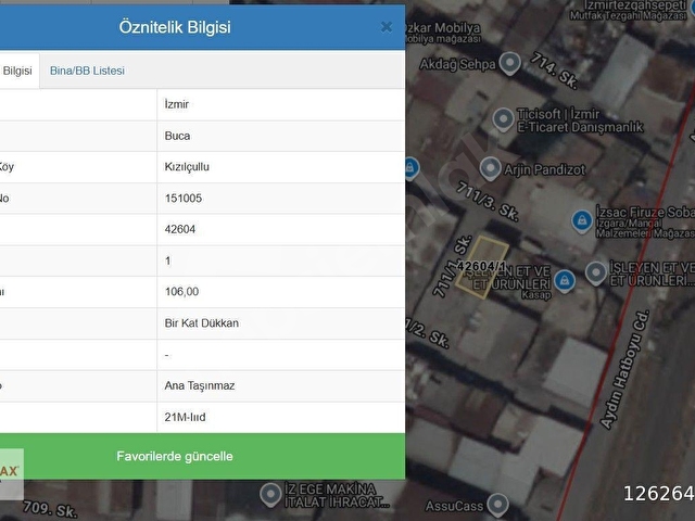 Karabağlar Sanayi, Yeşillik Cad. ve Buca İnkılap İZBAN Durağı Yakını Satılık Bina - Görsel 24