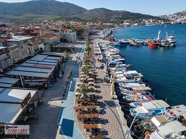 Foça Fotaş Tatil Köyünde Bahçeli Satılık 1+1 Daire - Görsel 16