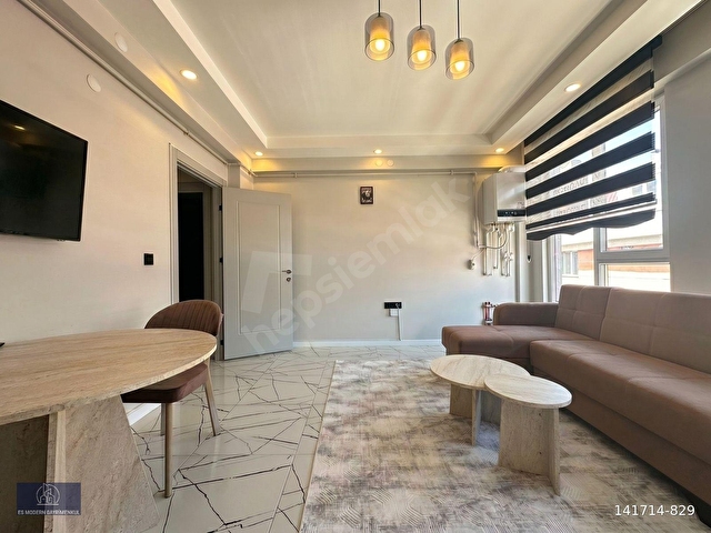 ÖZEL DİZAYN LÜX EŞYALI KİRALIK 1+1 DAİRE - ANADOLU ÜNİ. KARŞISI - Görsel 5