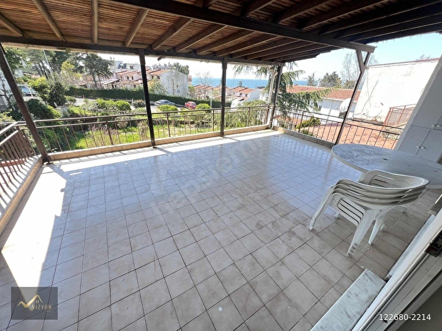 VİZYON EMLAKTAN SİTE İÇİ DENİZ MANZARALI 1+1 TERASLI DAİRE - Görsel 21
