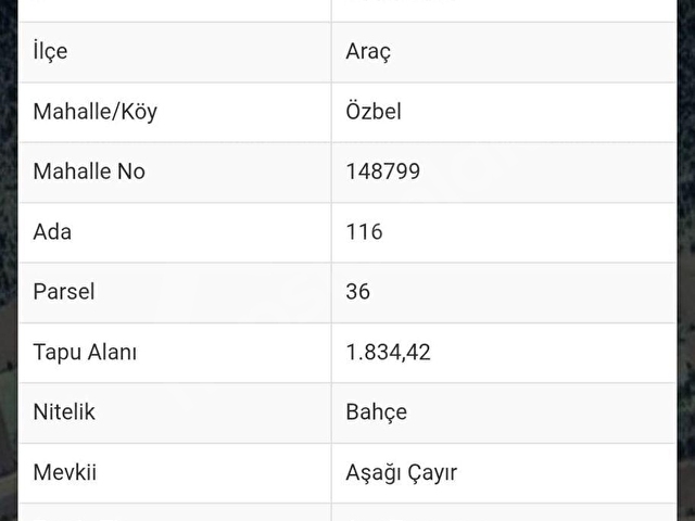 KASTAMONU ARAÇ ÖZBEL KÖYÜNDE ANA CADDE ÜZERİNDE SATILIK BAHÇE - Görsel 15