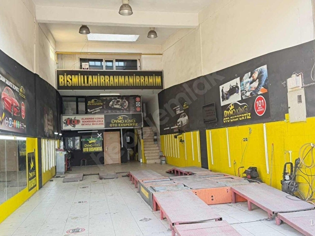 G.O DAN OTOSANSİT SANAYİ BÖLGESİ 1. BLOKTA 140M2 SATILIK DÜKKAN - Görsel 4