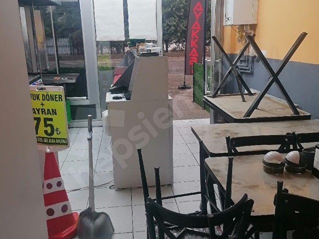 ASYA EMLAKTAN DEVREN KİRALIK İŞLEK CADDEDE DÖNER DÜKKANI - Görsel 6