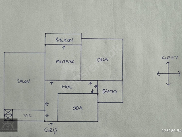Adaplatinden Bilecik Merkezde garaj üstü 85m2 kiracılı 2+1 daire - Görsel 28