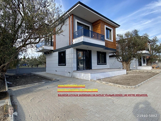 Balikesir Ayvalik Sarimsakli Da Satilik Villalar Denize Yakin 21940 5882 Hurriyet Emlak