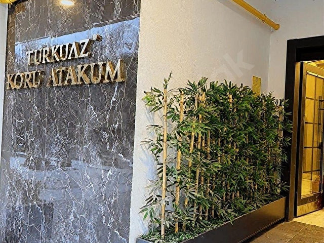 ATAKUM İNCESUDA HAVUZLU SİTEDE ,DOĞADA EŞYALI 1+1 - Görsel 6