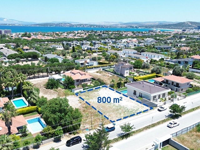 YUSEDEN ÇEŞME MAMURBABADA GÜZEL KONUMDA 800m2 SATILIK ARSA - Görsel 10