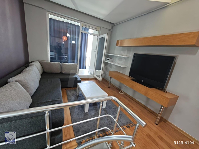 YAZIRDA TRAMVAY KARŞISINDA EŞYALI 1+1 STÜDYO LÜKS DAİRE - Görsel 8