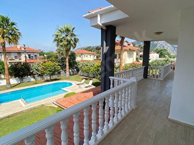 Muğla dalyan Maraş bölgesinde dalyan nehrine yakın Müstakil havuzlu Villa - Görsel 24