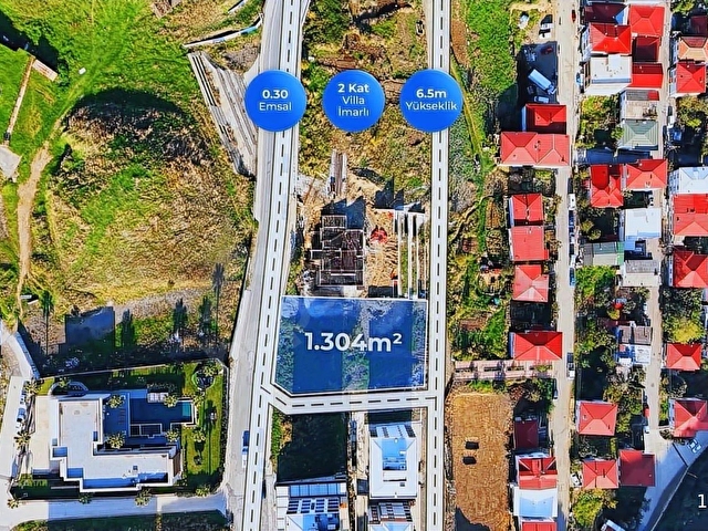 SAMSUNUN EN GÜZEL VİLLA PARSELİ ÇİFT YOLA CEPHE FUL DENİZ MANZ. - Görsel 7