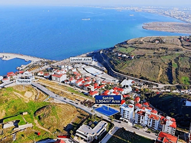 SAMSUNUN EN GÜZEL VİLLA PARSELİ ÇİFT YOLA CEPHE FUL DENİZ MANZ. - Görsel 10