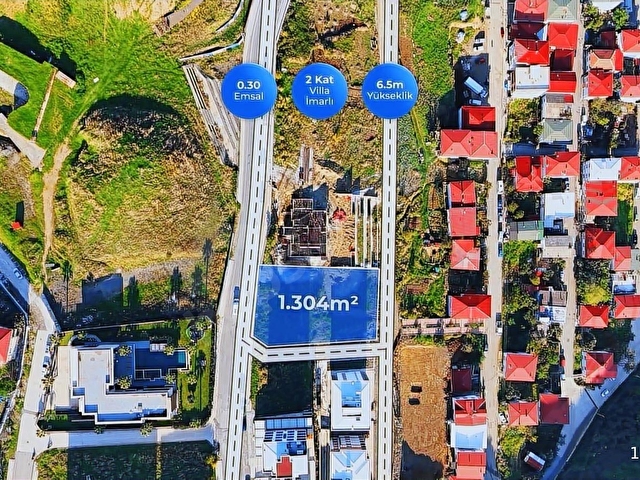 SAMSUNUN EN GÜZEL VİLLA PARSELİ ÇİFT YOLA CEPHE FUL DENİZ MANZ. - Görsel 8