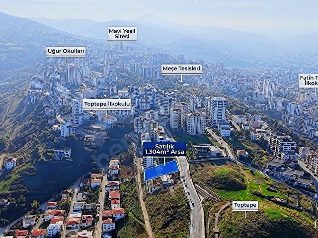 SAMSUNUN EN GÜZEL VİLLA PARSELİ ÇİFT YOLA CEPHE FUL DENİZ MANZ. - Görsel 4
