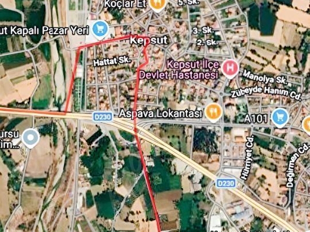 KEPSUT MERKEZ CAMİATİK MAH.SATILIK MÜSTAKİL EV - Görsel 23