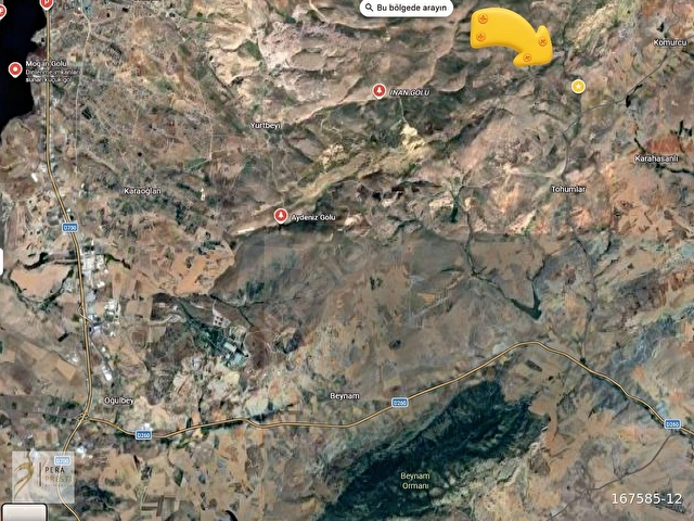 SATILIK TARLA KÖMÜRCÜ KÖYÜ 1.331m2 TEK TAPU - Görsel 11