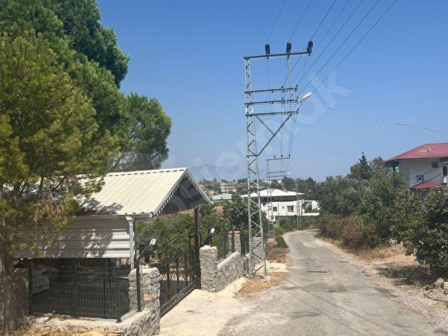 ANAMUR ÖREN ORTAKÖYDE MÜSTAKİL İÇİNDE 2 KATLI EV OLAN SATILIK BAHÇE - Görsel 11