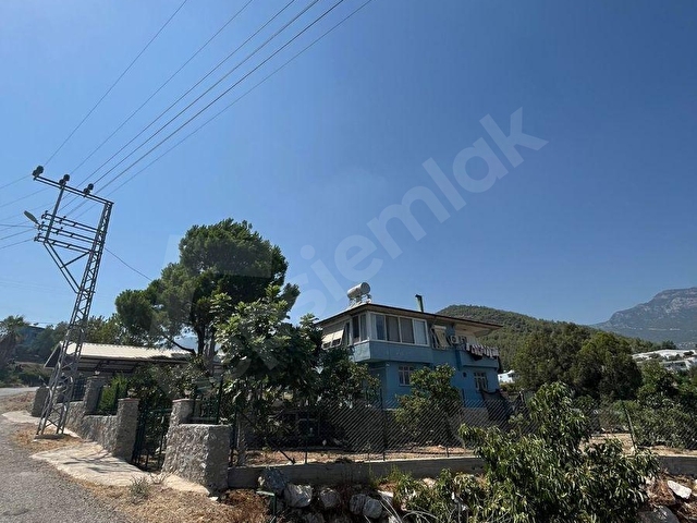 ANAMUR ÖREN ORTAKÖYDE MÜSTAKİL İÇİNDE 2 KATLI EV OLAN SATILIK BAHÇE - Görsel 14