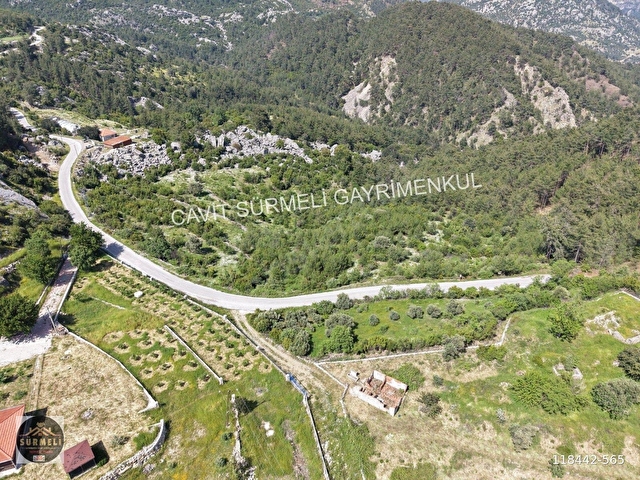 SÜRMELİDEN KIZILSEKİDE SATILIK TEK TAPU TARLA 26296 M2 - Görsel 2