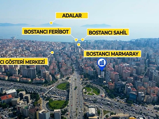 ROYAL TEAM BOSTANCI ADALAR MANZARALI 5+1 LOFT DUBLEX DAİRE - Görsel 5