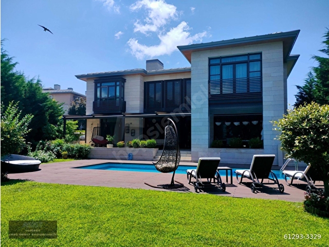 Zekeriyaköy Ormanadada Özel Peyzajlı SATILIK Lüks H480 Villa - Görsel 2