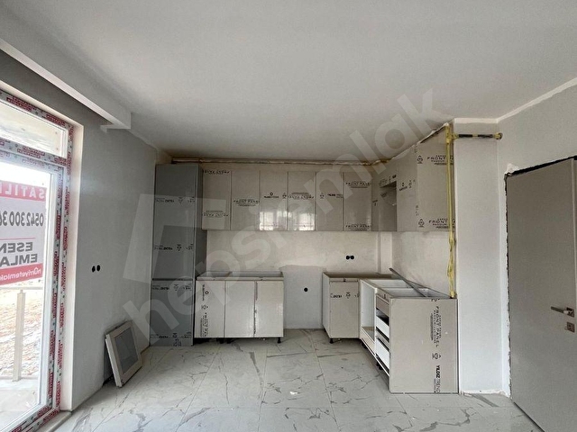 ANTALYA ELMALI  DEVLET HASTANESİ VE OTOGAR YANINDA 2+1 AMERİKAN MUTFAKLI SATILIK SIFIR DAİRE - Görsel 8