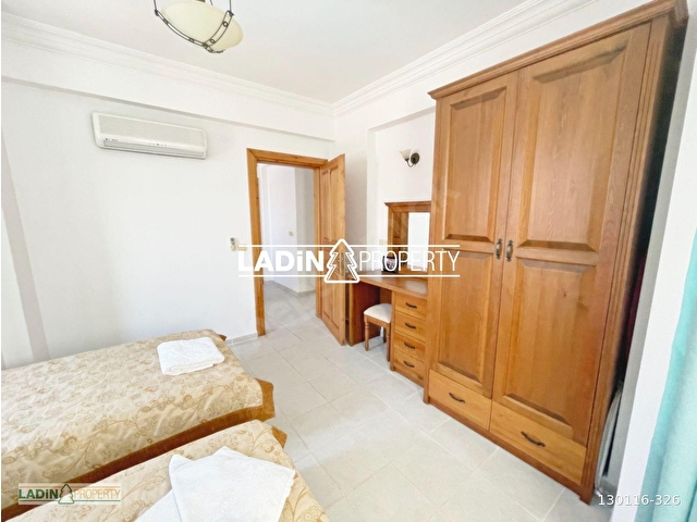 Çalış Plajına 300 Mt Mesafede Uzun Dönem Kiralık Tripleks Villa - Görsel 20