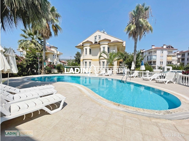 Çalış Plajına 300 Mt Mesafede Uzun Dönem Kiralık Tripleks Villa