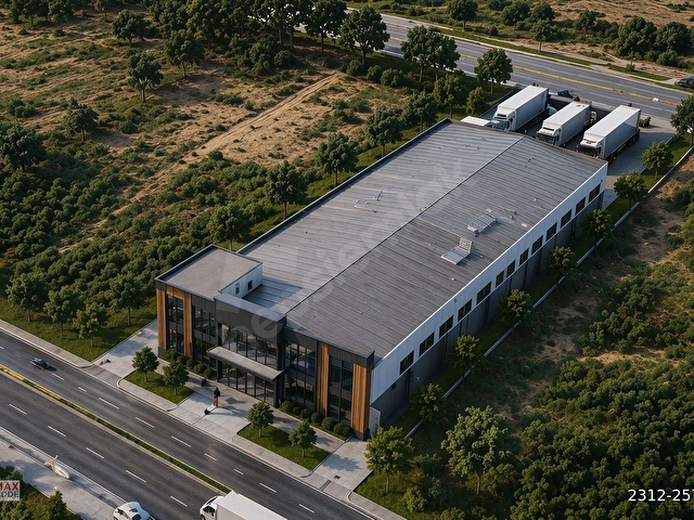 VELİKÖYDE ANA YOLA CEPHELİ SATILIK SANAYİ ARSASI - Görsel 8