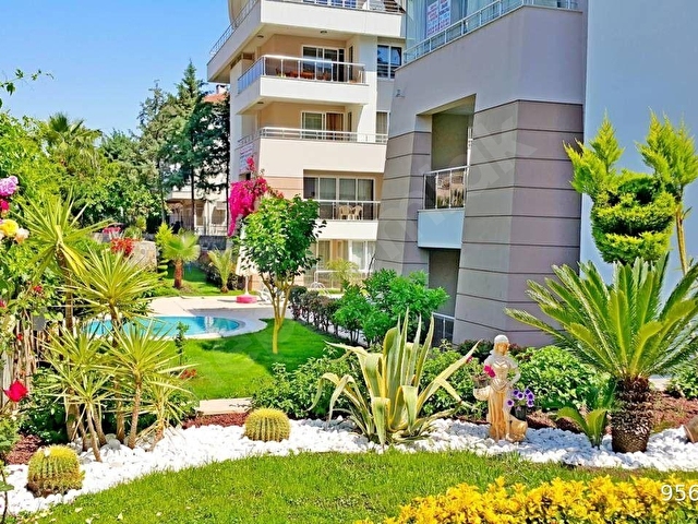 Kemer Merkezde Site İçerisinde Havuzlu Lüx Eşyalı 2+1 SATILIK Daire - Görsel 9
