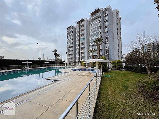 Mavişehir Bozoğlu Sitesinde deniz & havuz manzaralı kiralık 1+1 - Görsel 3