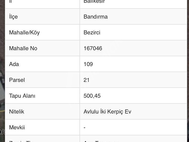BANDIRMA BEZİRCİ KÖYÜNDE, 500 M2 ARAZİ İÇİNDE 90 M2, 2+1 KÖY EVİ SATILIKTIR. - Görsel 20