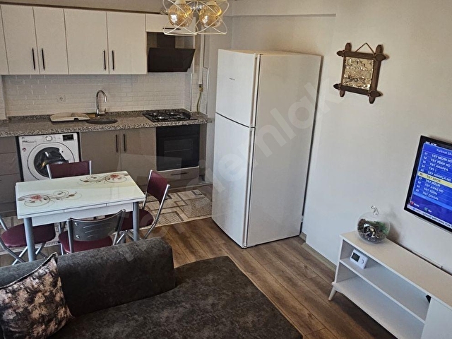 YENİ MAHALLEDE SIFIR İSKANLI, FULL EŞYALI LÜKS 1+1KİRALIK DAİRE - Görsel 9