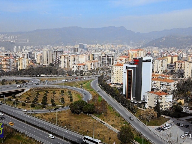 Karşıyaka Tower Rezidans ta Kiralık 1+1 Daire - Görsel 9
