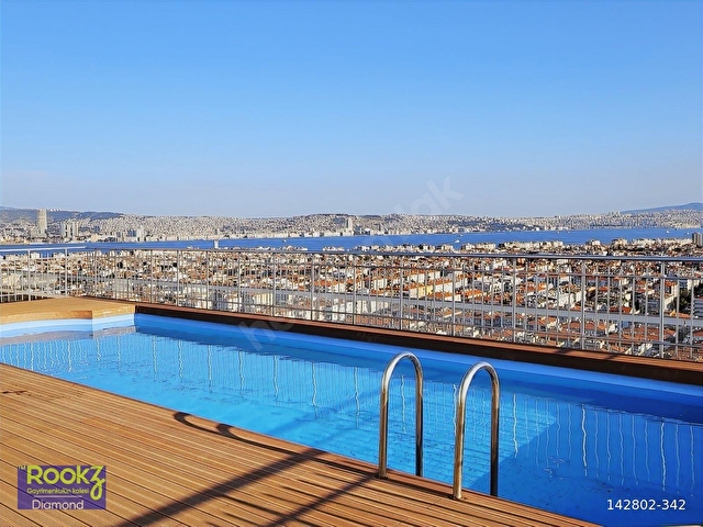 Karşıyaka Tower Rezidans ta Kiralık 1+1 Daire - Görsel 16