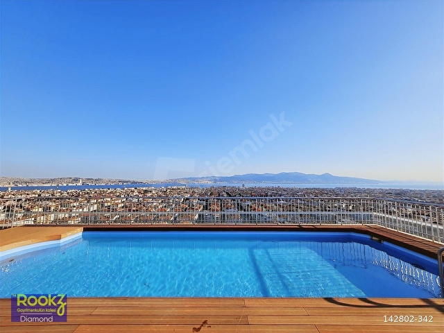 Karşıyaka Tower Rezidans ta Kiralık 1+1 Daire - Görsel 14