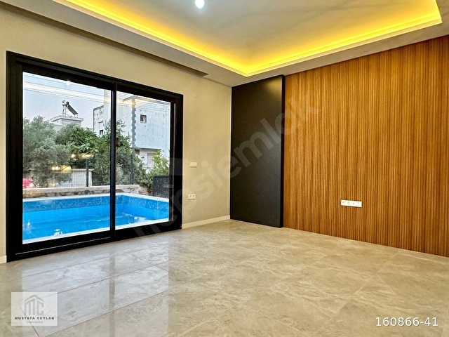 Müstakil Arsa İçinde Müstakil Havuzlu 3+1 Villa / yerden ısıtmalı 300m2 arsa içinde - Görsel 10
