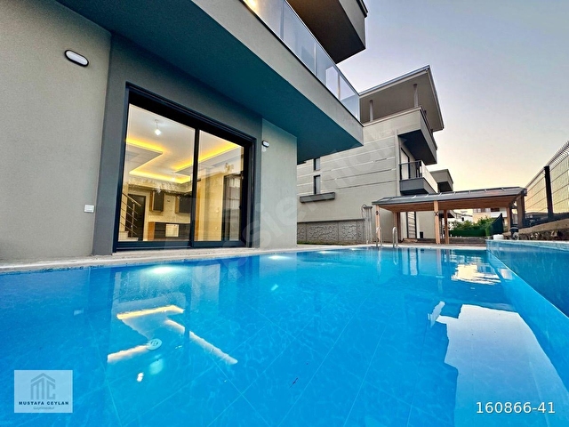 Müstakil Arsa İçinde Müstakil Havuzlu 3+1 Villa / yerden ısıtmalı 300m2 arsa içinde - Görsel 4