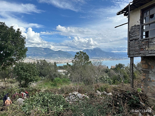 ALANYA KALESİNDE, 2 DÖNÜM ARAZİYE SAHİP MANZARALI TARİHİ EV - Görsel 9