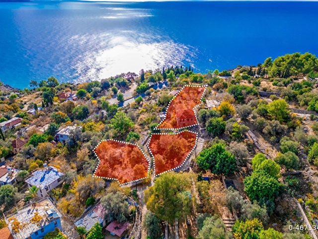 ALANYA KALESİNDE, 2 DÖNÜM ARAZİYE SAHİP MANZARALI TARİHİ EV - Görsel 7