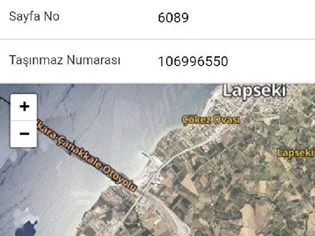 kaçırılmayacak fırsat deniz boğaz ve  Çanakkale Köprüsü manzaralı arazi. - Görsel 3