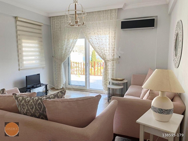 Gündoğanda 3+1 Deniz Manzaralı ve bahçeli Kiralık Villa - Görsel 12