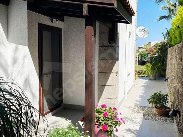 Gündoğanda 3+1 Deniz Manzaralı ve bahçeli Kiralık Villa - Görsel 7