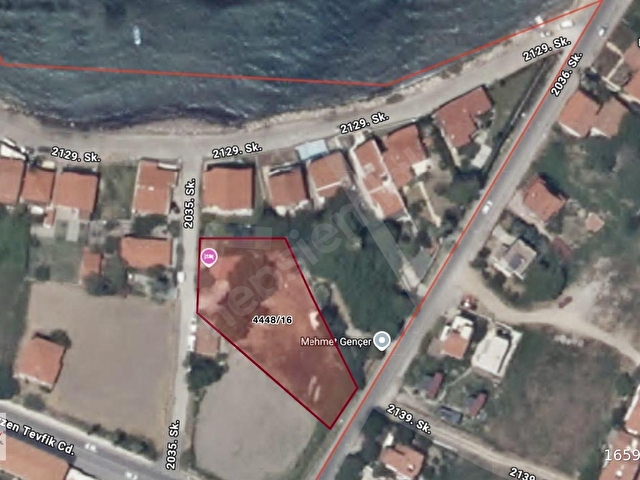 Startkey Finalden Urla İskelede Satılık Denize 33 m Tarla - Görsel 2
